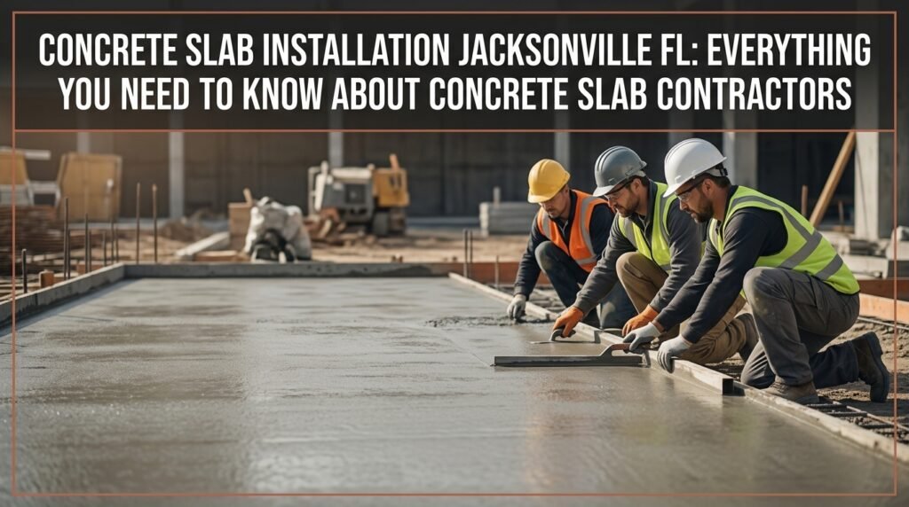 Concrete Slab Installation Jacksonville FL: Everything You Need to Know About Concrete Slab Contractors