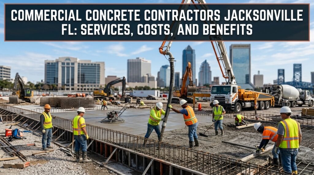 Commercial Concrete Contractors Jacksonville FL: Services, Costs, and Benefits