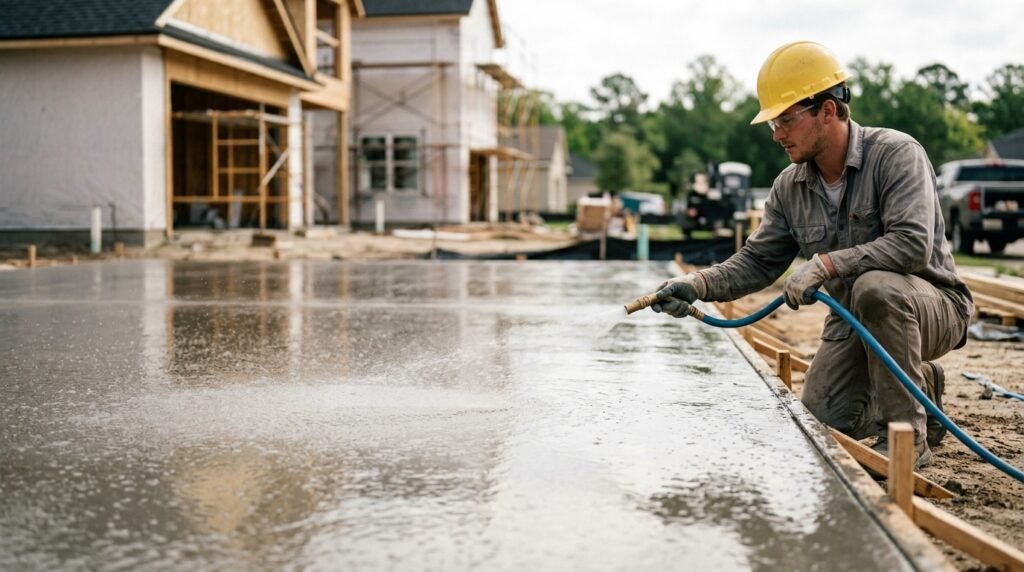 How Should New Concrete Be Cured?