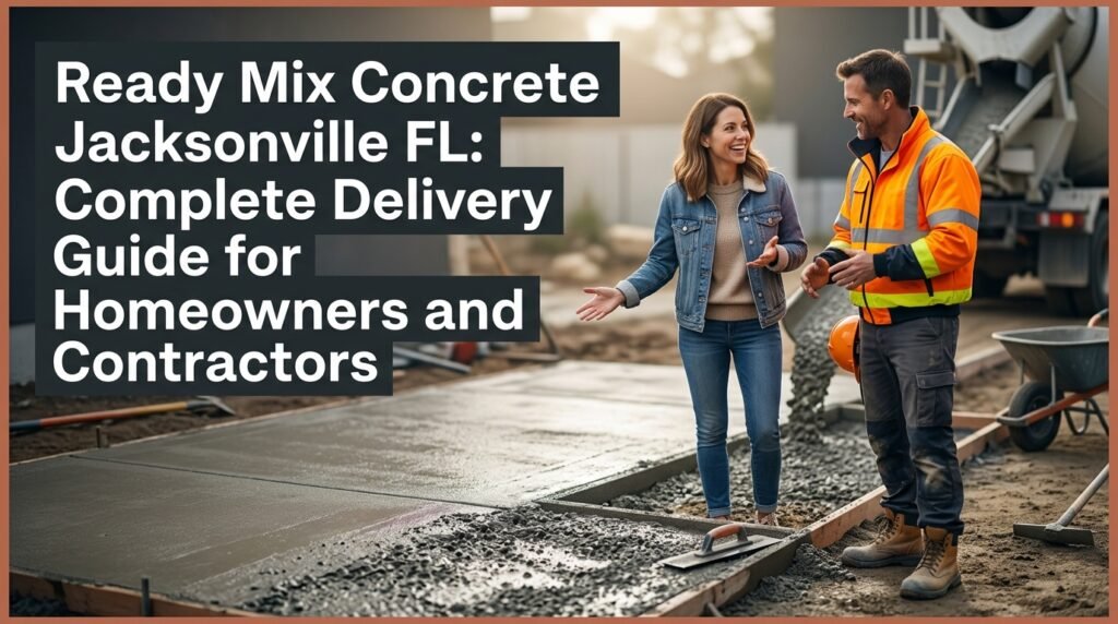 Ready Mix Concrete Jacksonville FL: Complete Delivery Guide for Homeowners and Contractors