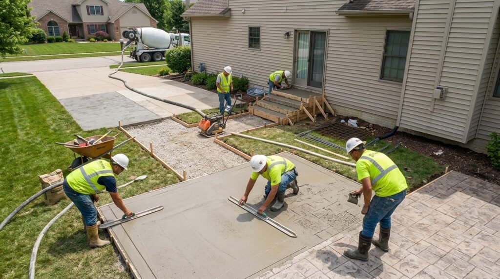 What Home Concrete Work Can a Crew Handle?