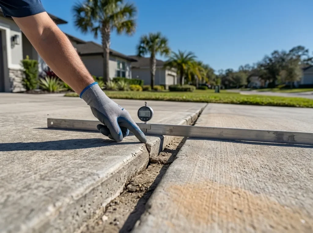 Sinking Concrete vs. a Foundation Problem