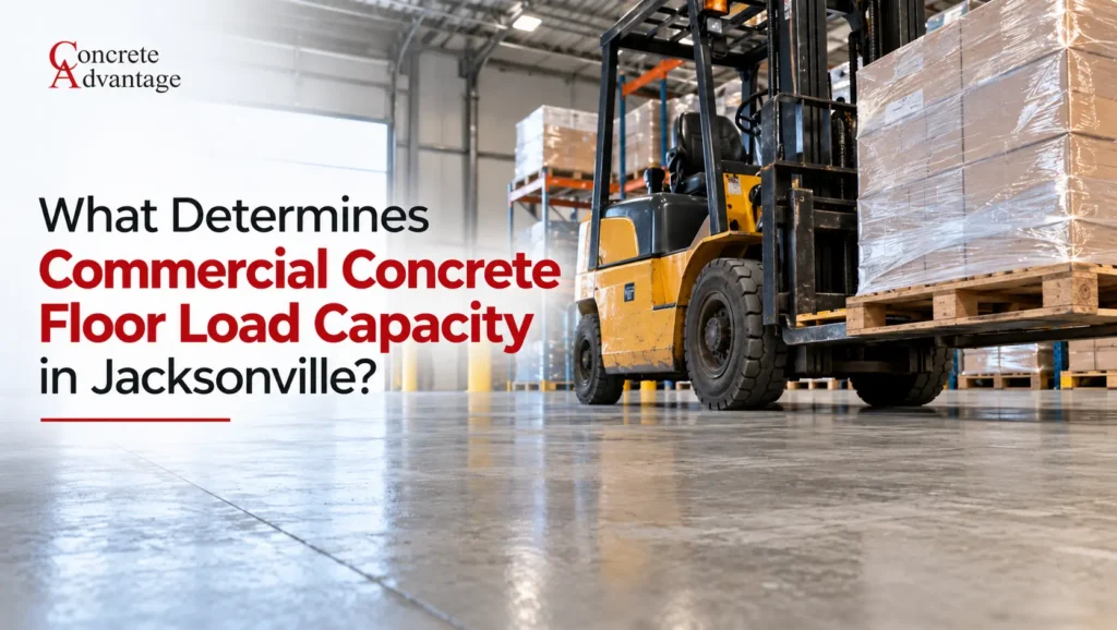 What Determines Commercial Concrete Floor Load Capacity in Jacksonville?