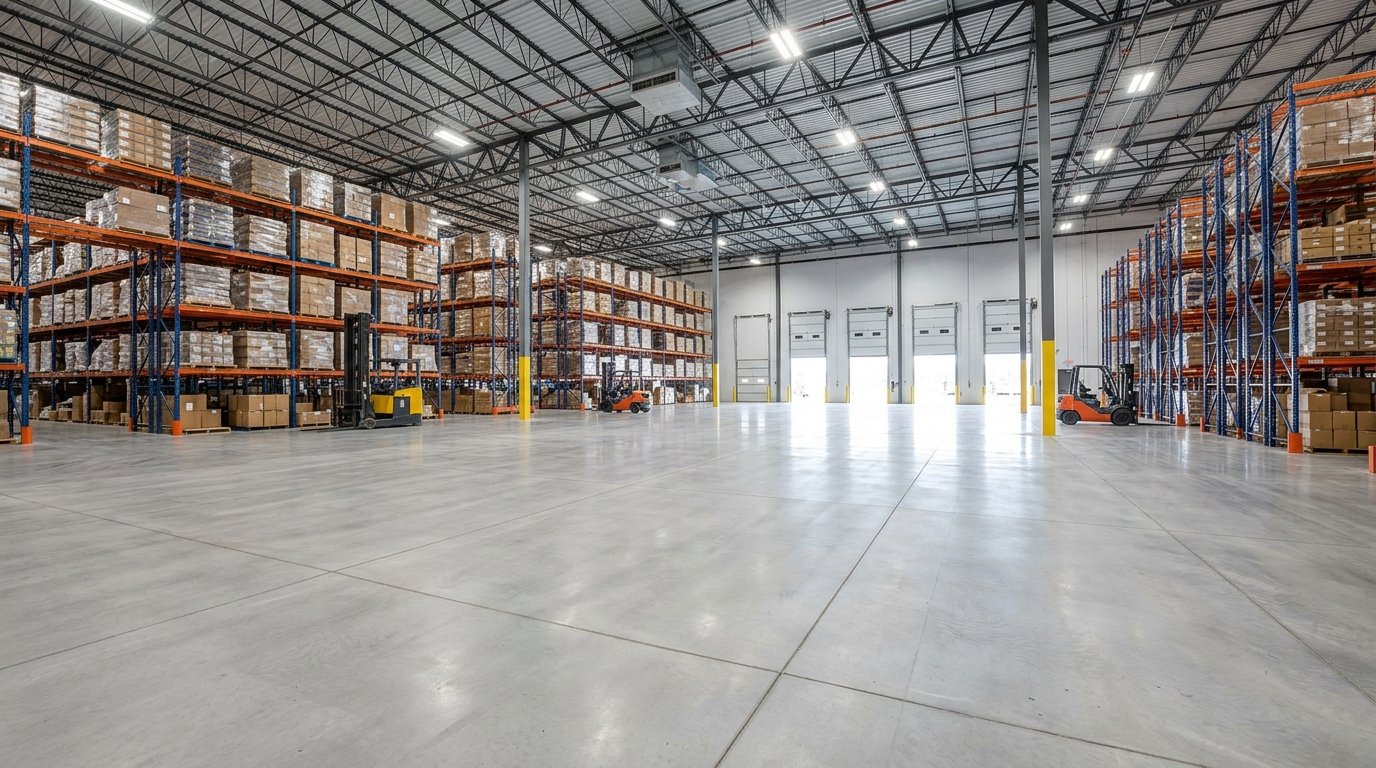 What Concrete Strength Is Needed for a Warehouse Floor?